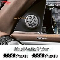 【Limited Time Offer】 Audi Fashionable 3D Aluminum Metal Audio Sticker Car Decoration Accessories for A1 A2 A3 A4 A5 A6 A7 A8 S3 S4 S5 S6 S7 S8