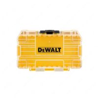 Dewalt อุปกรณ์เสริมชิ้นส่วนเครื่องมือกล่องเก็บเครื่องมือหัวเจาะกล่องเครื่องมือชุดวางซ้อนกันได้