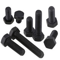 M3 M4 M5 M6 M8 M10 Black Nylon Hex Bolts Plastic Screws Hexagon Nylon Screw Plastic Insulated Bolt