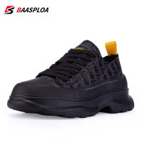 Baasploa 2022 Spring New Women Walking Sneaker Comfortable Casual Shoes Female Height Increasing Canvas Fashion Thick Sole Shoes