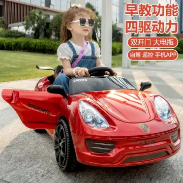 child's porsche electric car