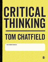 หนังสืออังกฤษใหม่ Critical Thinking : Your Guide to Effective Argument, Successful Analysis and Independent Study [Paperback]