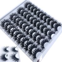 NEW 2-20 pairs 8-25mm fake Eyelashes 100 Mink Eyelashes Mink Lashes Natural Dramatic Volume Eyelashes Extension False Eyelashes