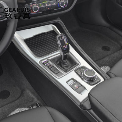 รถจัดแต่งทรงผมสำหรับ BMW 1 Series F52 2016-2022 Central Control เกียร์ Shift Panel Drive Handle มัลติมีเดียสติกเกอร์อุปกรณ์เสริม