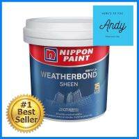 สีน้ำทาภายนอก NIPPON PAINT WEATHERBONDSHEEN BASE D 9LEX-PAINT NIPPON PAINT WTB SHEEN 9L BASE D **บริการเก็บเงินปลายทาง**