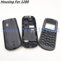 【⊕Good quality⊕】 xuren5304977 ปกเคสกันตัวเครื่องเต็มสำหรับกรอบหน้า Nokia 1280แป้นพิมพ์กลางฝาหลังชิ้นส่วนโทรศัพท์มือถือพร้อมโลโก้