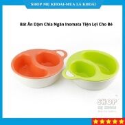 Bát Ăn Dặm Chia Ngăn Inomata Tiện Lợi Cho Bé