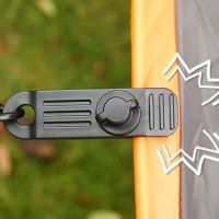 ◊▽○ Tent Clip Secure Awning Or Tarpaulin Without Holes Or Grommets Attached To Elastic Rope To Withstand Strong Winds