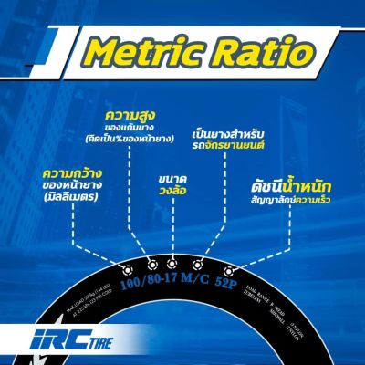 ยางIRC Maxing ขอบ17 (ไออาร์ซี)2.50-17