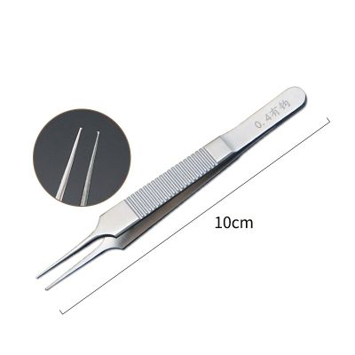 Double Eyelid Surgery Tools With Teeth Fat Forceps With Hook Eyelid Forceps