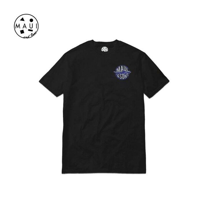Maui And Sons Vibe Shark Tee Black TShirt Black Lazada PH