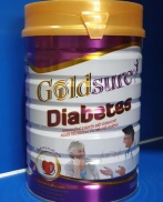 Sữa bột GoldSure Diabetes Dành cho người Tiểu Đường Lon 900g