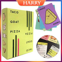 Taco Cat Goat Cheese Pizza Card Game แพะเกมกระดานพิซซ่าบอร์ดเกม