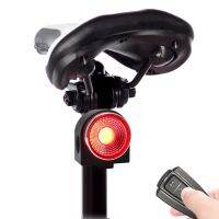 WinnerYou Anti-theft Bike Alarm Rear Light Wireless Remote Control Bicycle Taillight Waterproof Smart Cycling