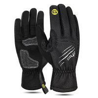 GIYO Men And Women Riding Ski Gloves In Autumn And Winter To Keep Warm And Fleece Thick Gloves Touch Screen Non-Slip Protection