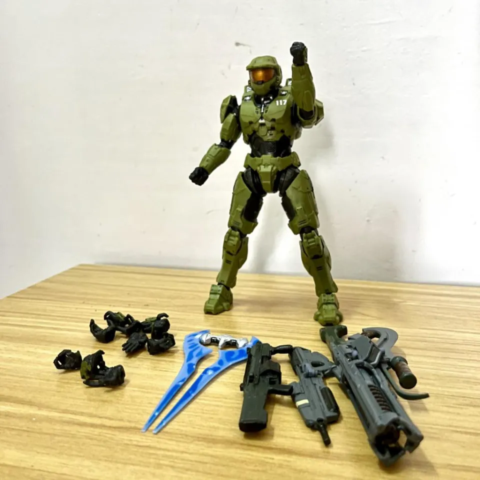 Action figure:Halo 2 Action Figure - Series 2: Master Chief with Tactical  Shotgun and Magnum - JoyRide Studios — Google Arts & Culture