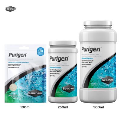 Seachem Purigen เม็ดกำจัดแอมโมเนีย ลดไนไตรท์ ไนเตรท ได้รวดเร็ว ใช้ได้ทั้งน้ำจืดและน้ำทะเล