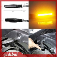 yidibai ไฟเลี้ยว LED มอเตอร์ไซด์อเนกประสงค์สำหรับรถจักรยานยนต์ไฟหน้าสีเหลือง