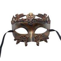 2023 Korean Masquerade Face ครอบคลุมสไตล์โรมัน Mardi Gras ครึ่งหน้าครอบคลุมเครื่องแต่งกายอุปกรณ์เสริม