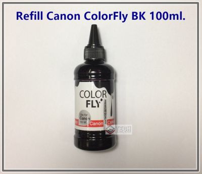 หมึกเติม CANON (Refill) สีดำ ขนาด 100ml Color Fly จำนวน 1 ขวด