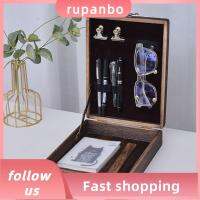 RUPANBO039392692 วินเทจ กล่องไม้ตัวเขียน กล่องร่างภาพ ทำจากไม้ กระเป๋าไม้ใส่เอกสาร ครอสบอดี้ กล่องเก็บแปรง การเขียนนอกอาคาร