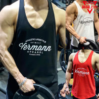 Muscle Fitness Brothers เสื้อกล้ามกีฬาแขนกุดผู้ชายออกกำลังกายวิ่งแขนกุด T เสื้อ เสื้อกั๊กเข้ารูประบายอากาศ