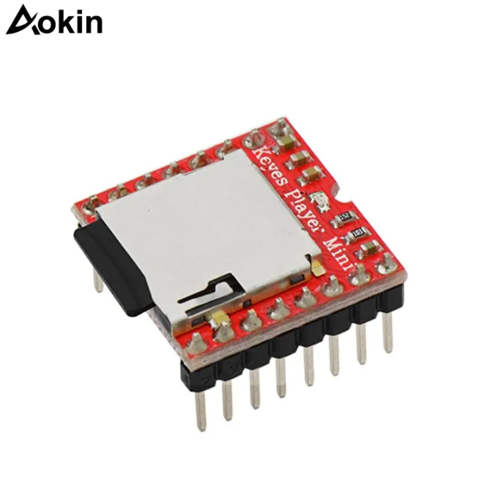 5Pcs Mini MP3 Player Module TF SD with Simplified Output Speaker MP3 TF ...