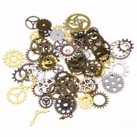 100g Pieces Lots Vintage Steampunk Wrist Watch Parts Gears Wheels Steam Punk