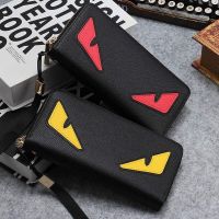 New Hip-Hop Mens Long Handbag With Large Capacity For Mobile Phone Student Trendy Brand Handbag Youth Mobile Phone Wallet 【OCT】