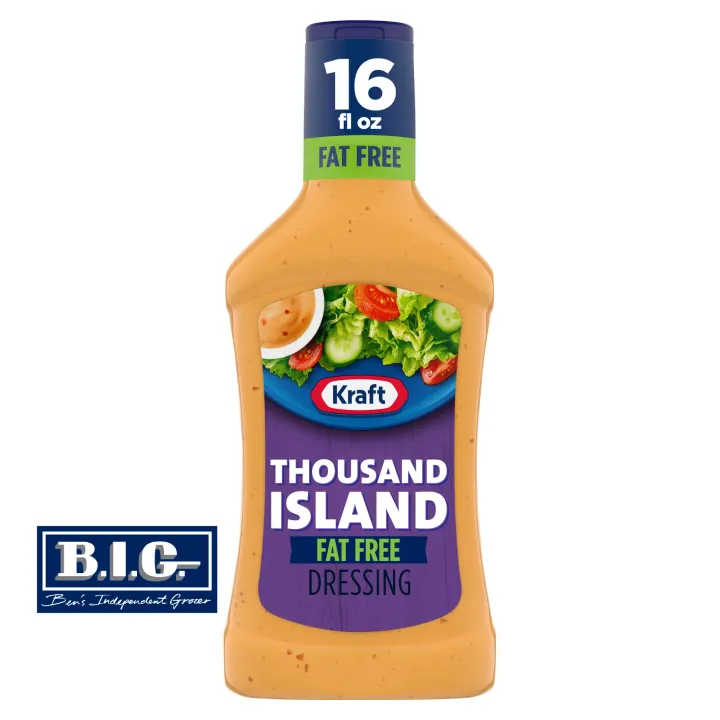 Kraft Thousand Island Dressing Fat Free 16oz (EXP Apr 2023) Lazada