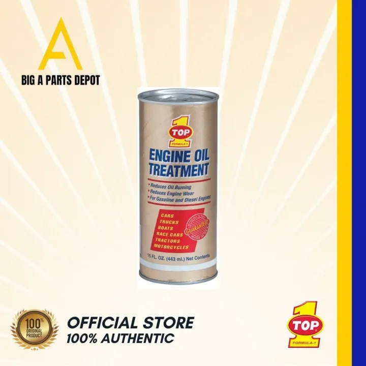 Top 1 Engine Oil Treatment for Gasoline and Diesel Engine (443 ml) Lazada PH