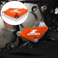 ฟอกฟันขาว☏ปลอกปกป้องเข่าเลื่อนเครื่องยนต์ป้องกันเครื่องยนต์ CNC สำหรับ Kawasaki Z 1000 Z1000 2010 2011 2012 2013 2014 2015 2016