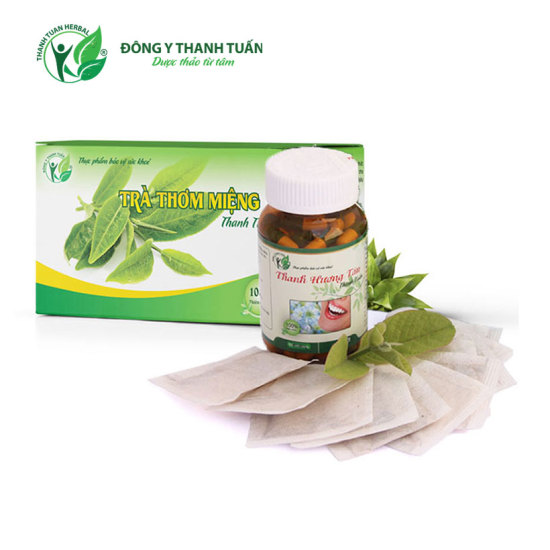 Combo thanh hương tán & trà thơm miệng hỗ trợ điều trị hôi miệng do trào - ảnh sản phẩm 1