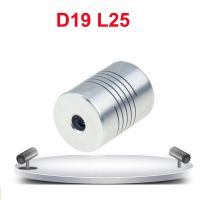 1ชิ้น28ประเภท CNC ข้อต่อเพลากรามยนต์ D19xl25mm ข้อต่อแบบยืดหยุ่น5มม. ถึง8มม. 8X8 6.35X10 5X8สำหรับเครื่องพิมพ์3D