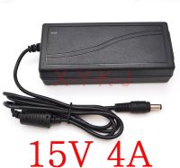 1PCS High quality IC solutions AC 100V-240V DC 15V 4A Switch power supply 60W LED adapter DC 5.5mmx2.1-2.5mm