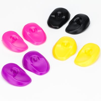 【YF】 4 colors Plastic Ear Cover Salon Hairdressing Hair Dyeing Coloring Bathing Shield Protector Waterproof Earmuffs