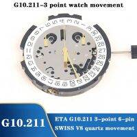 G10.211 Movement ETA G10.211 Single Calendar 3-Point 6-Pin High-Precision SWISS V8 Quartz Watch Movement Spare Parts