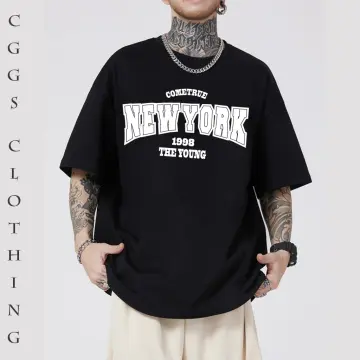Minimalist New York Baseball Tshirt Simple Yankees Crewneck 