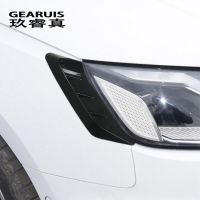 Car Styling For Audi A4 B9 2019-2022 Fog Lamp Frame Fog light Eyelid Eyebrows Decoration Cover decals Trim Exterior Accessories