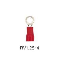 หางปลากลมหุ้ม รุ่น RV 1.25-4 สีแดง (RF) (KDP) (100 pcs)(สาย0.5-1.5sqmm)Terminal crimping round cover หางปลา หางปลากลม หางปลาหุ้ม ไฟฟ้า อุปกรณ์ไฟฟ้าโรงงาน อะแดปเตอร์