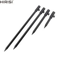 2pcs Carp Fishing Bank Sticks Aluminium Black Rod Pod Diameter 16mm Fishing Accessories