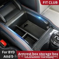 hyf✑ Atto 3 2022 2023 Flocking Storage Car Central Armost plsu Interior Organizer Accessories