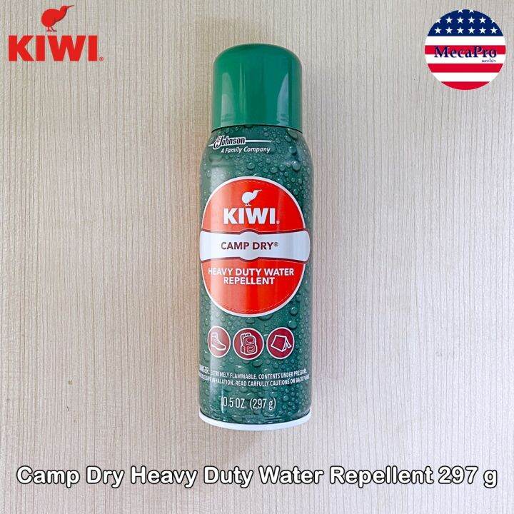 KIWI® Camp Dry Heavy Duty Water Repellent Spray 297 g กีวี สเปรย์กันน้ำ เหมาะสำหรับอุปกรณ์