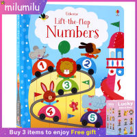 Usborne Lift The Flap Number | หนังสือภาพภาษาอังกฤษสำหรับเด็ก