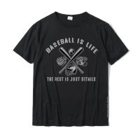 Baseball Is Life The Rest Is Just Details T-Shirt Anime Cotton Tees Casual Cute Casual T Shirt