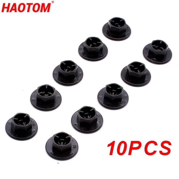 10X Car Mudguard Liner Mud Guard Nut Plug For Hyundai Elantra Ad Tucson