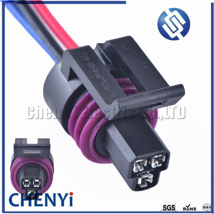 Delphi 3 Pin waterproof automotive oil Fuel Pressure Sensor Connector ...
