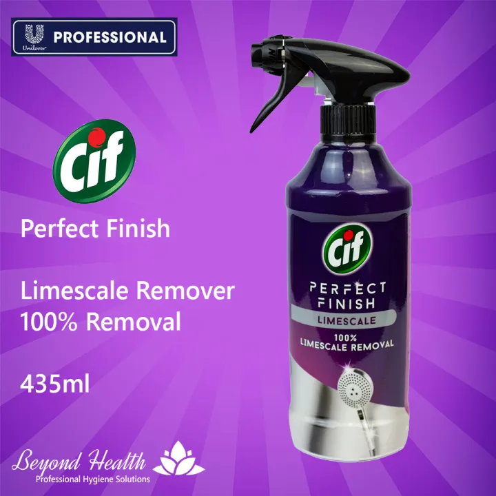 Cif Perfect Finish Anti Limescale Spray 435ml Removes 100 of the