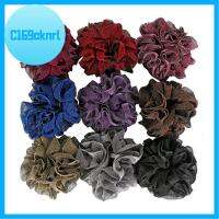 C169CKNRL กำมะหยี่สีทอง ขนาดใหญ่ scrunchies ชุดคลุมศีรษะ อีลาสติก เชือกมัดผมหางม้าแวววาว ง่ายๆ ศิลปะผ้าศิลปะ แถบยางยืดหยุ่น ผมเส้นผม