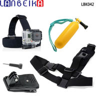 LANBEIKA หัวหน้าสาย Floaty ลอย360องศาหมุนคลิปเมาไหล่เมา Gopro ฮีโร่11 10 9 8 SJCAM SJ4000 SJ8 DJI การกระทำ3